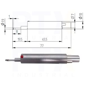 TS120 Pickup for Small Holes