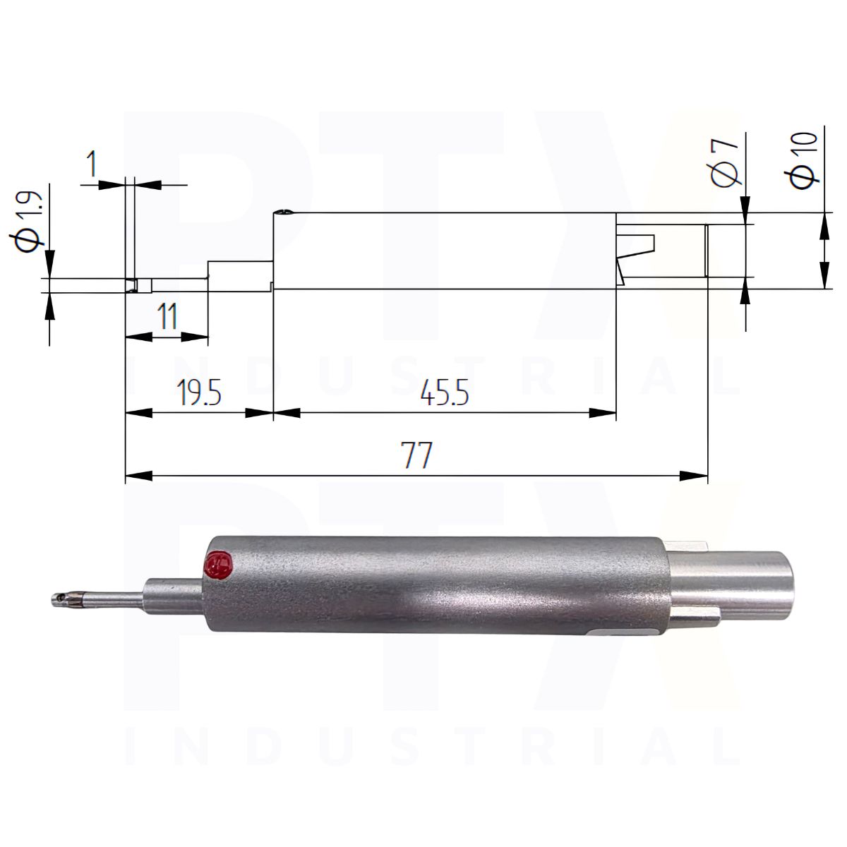 TS120 Pickup for Small Holes